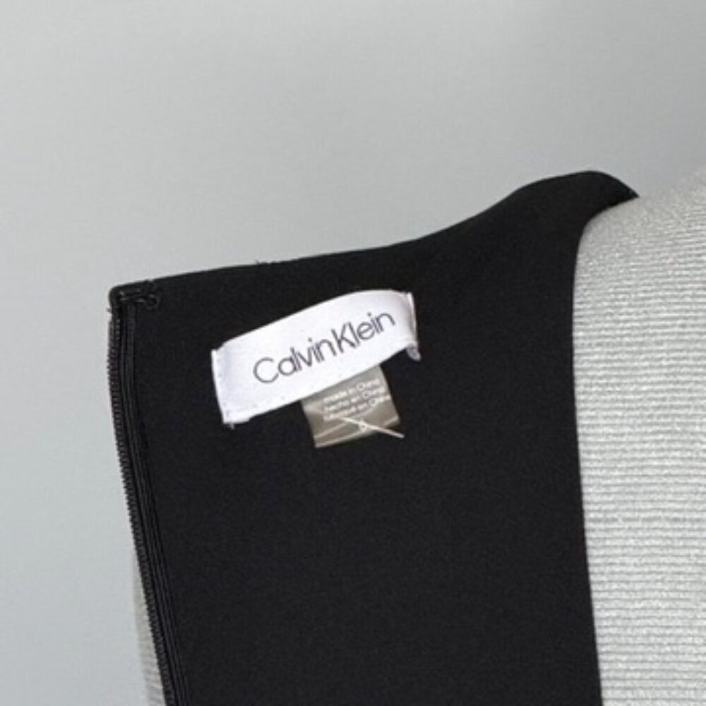 Calvin Klein Black Embellished V-Neck Jumpsuit - Picture 7 of 9